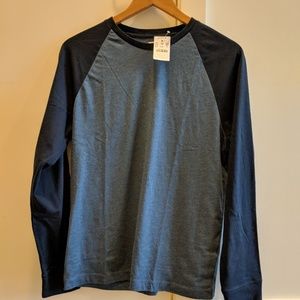 J.Crew baseball Long Sleeve Tee T Shirt